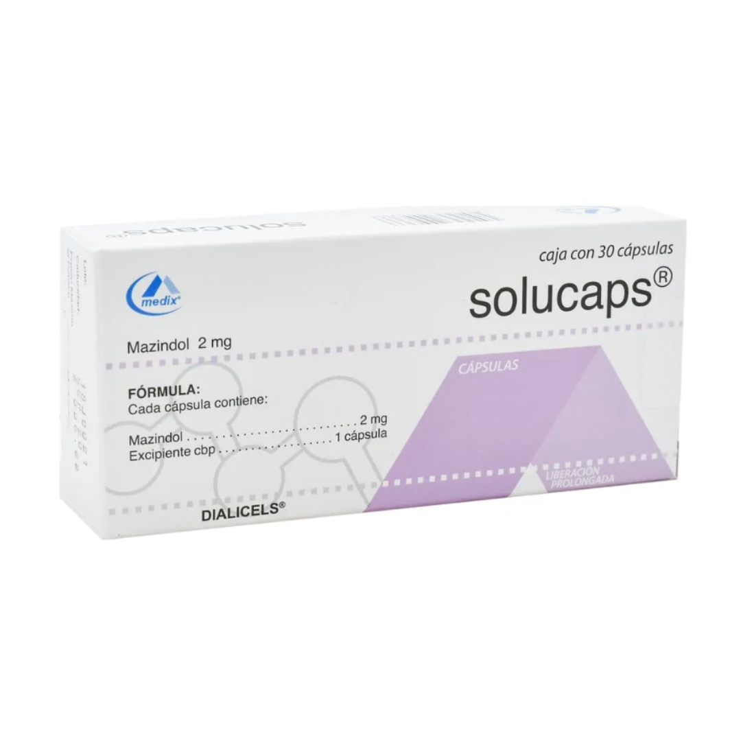 SOLUCAPS 2 MG 30 CÁPSULAS