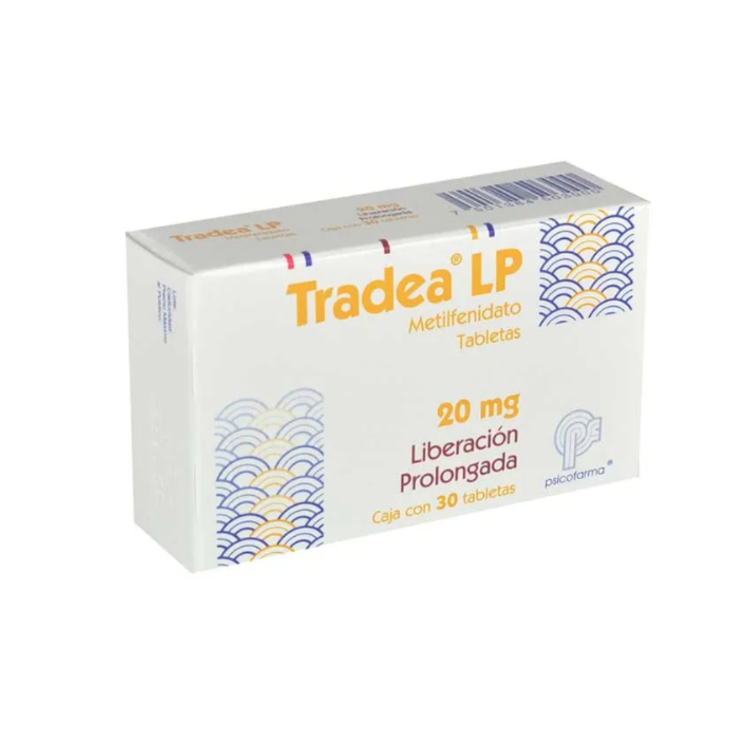 TRADEA LP 20 MG 30 TABLETAS
