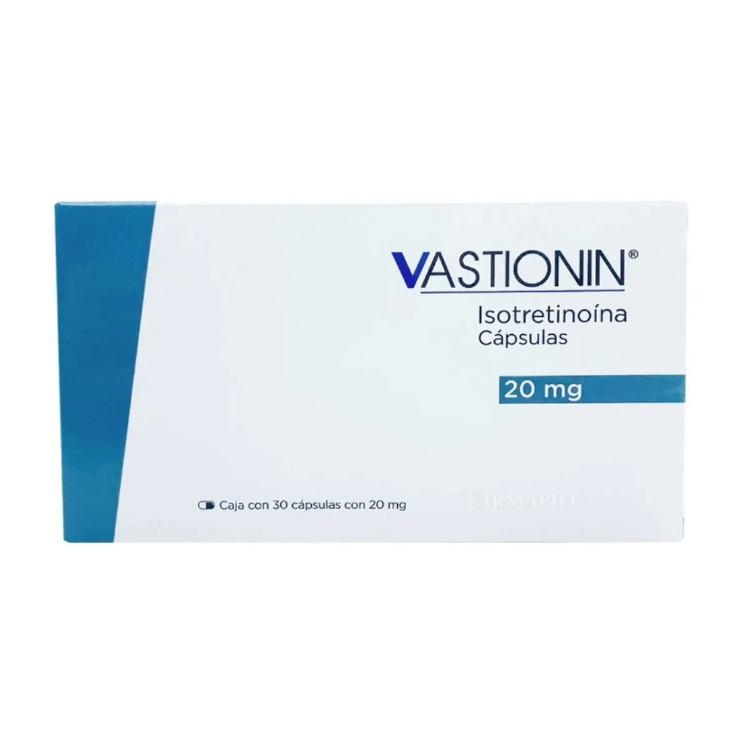 VASTIONIN 20 MG 30 CÁPSULAS
