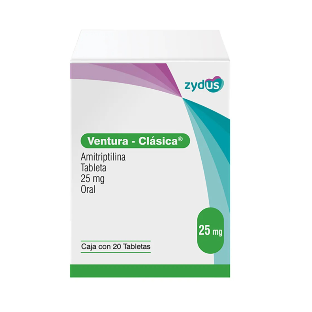 VENTURA CLASICA 25 MG ORAL 20 TAB