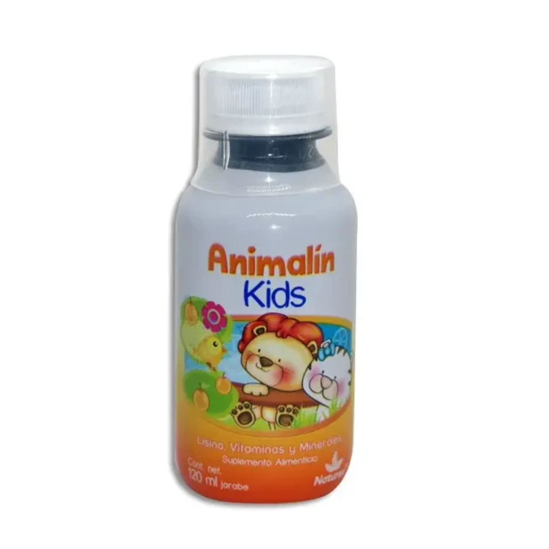 ANIMALIN KIDS JARABE Fco. 120 ML.