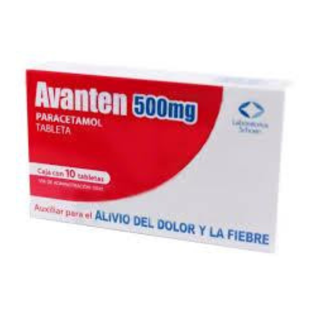 AVANTEN c/10 TABS. 500 MG.