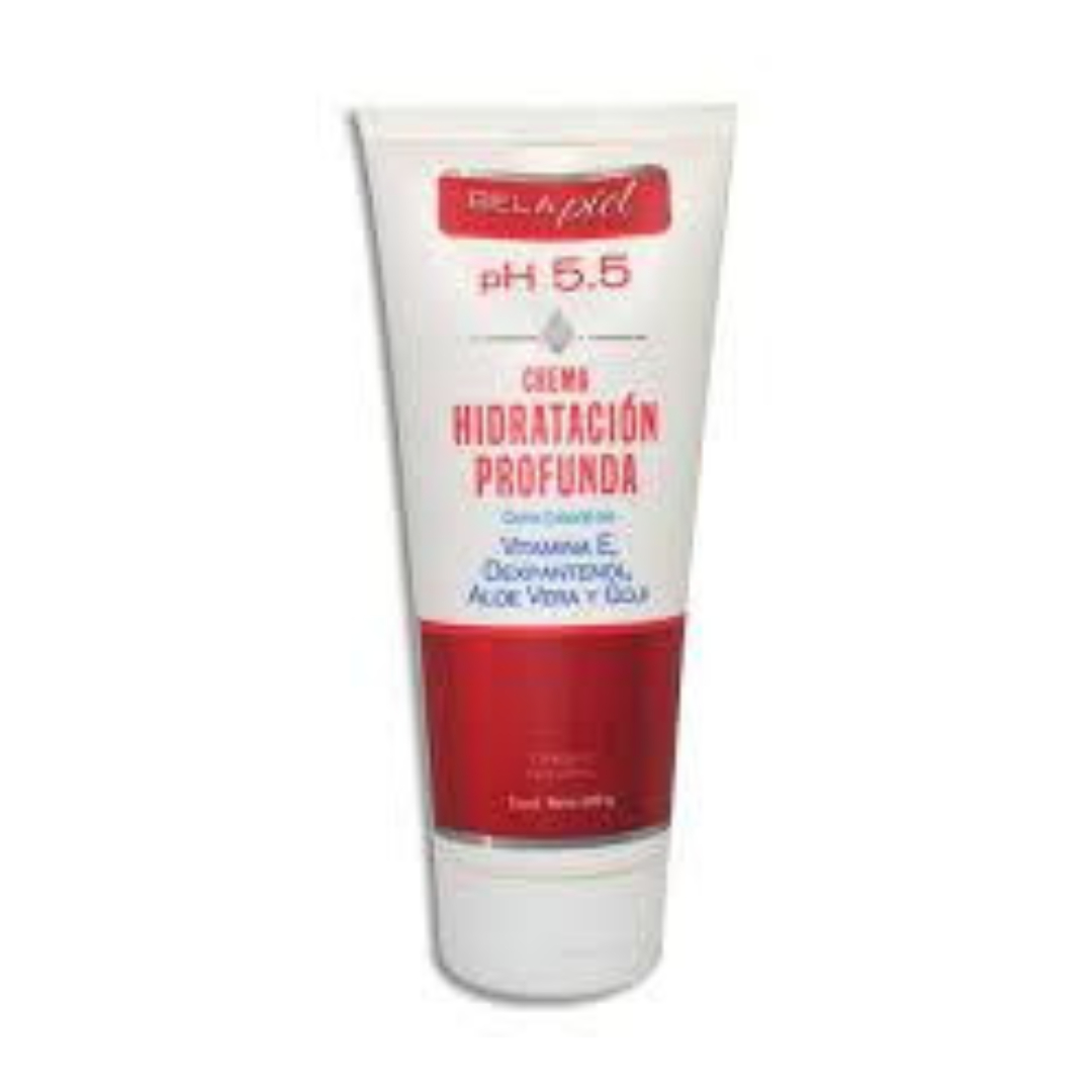 CREMA pH 5.5 HIDRATACIÓN PROFUNDA (Belapiel) TUBO c/200 G.