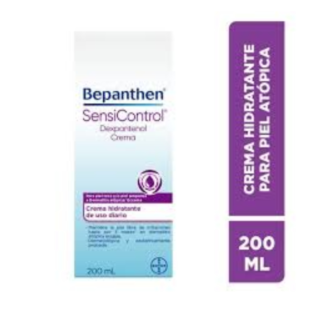 BEPANTHEN SensiControl CREMA HIDRATANTE Tubo c/200 ML.