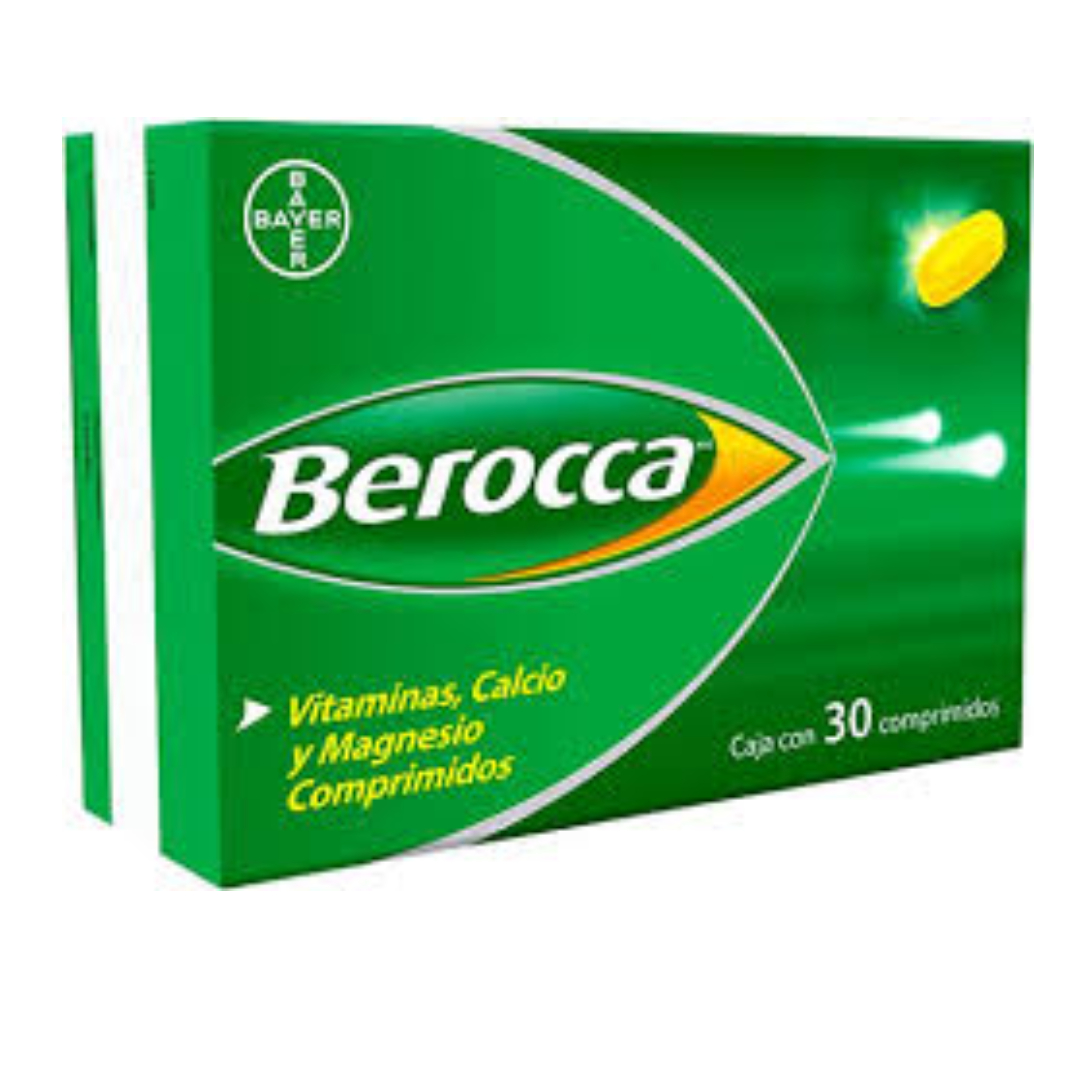 BEROCCA c/30 COMPRIMIDOS.