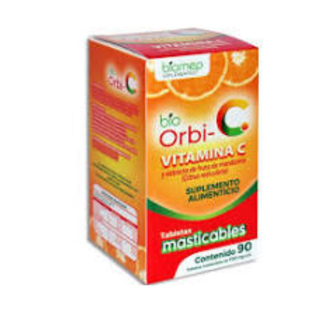 BIO-ORBI-C C/90 TABS. 700 MG.