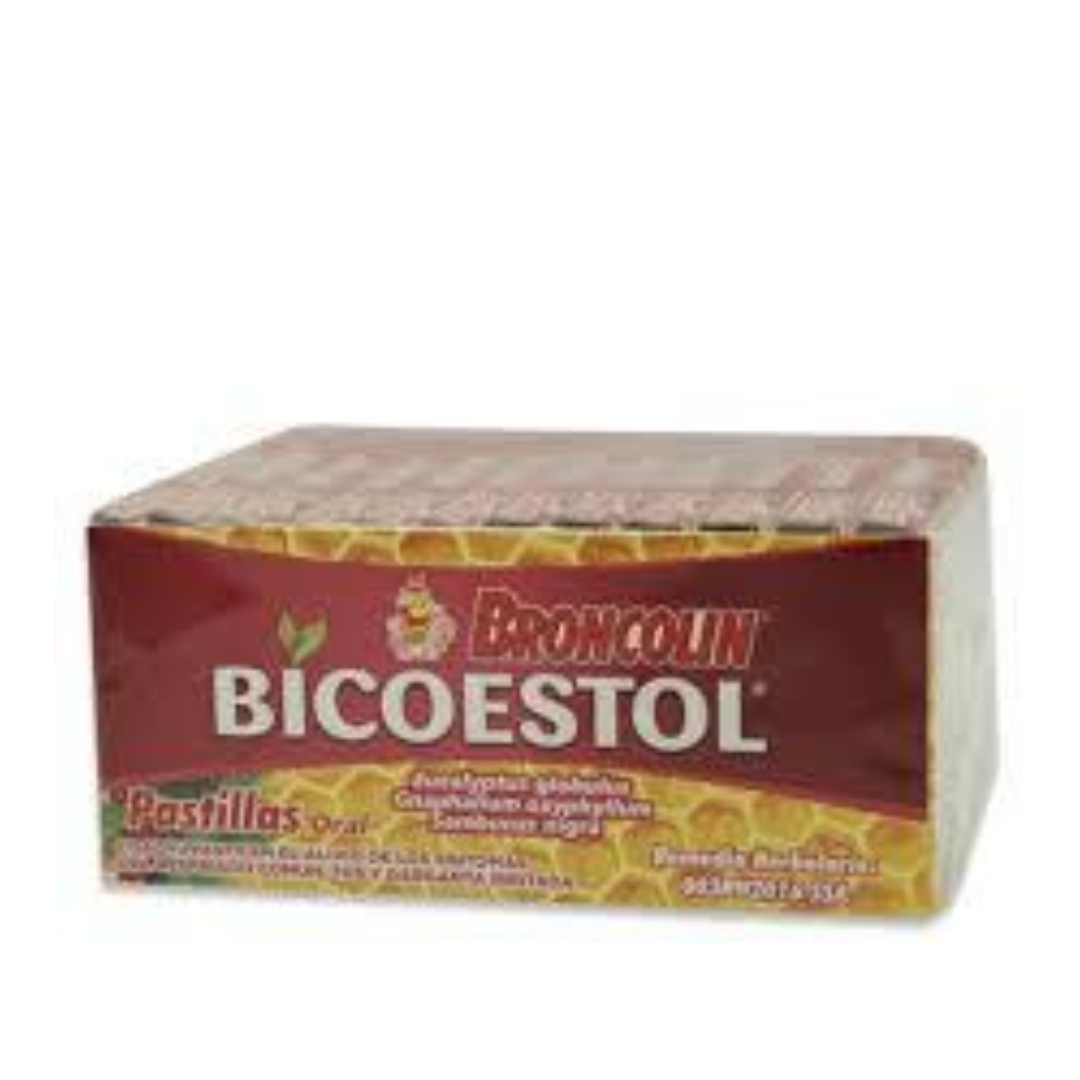 BICOESTOL Sab. Cereza Exhib. c/12 CARTERAS c/8 PASTILLAS 2.5 G.