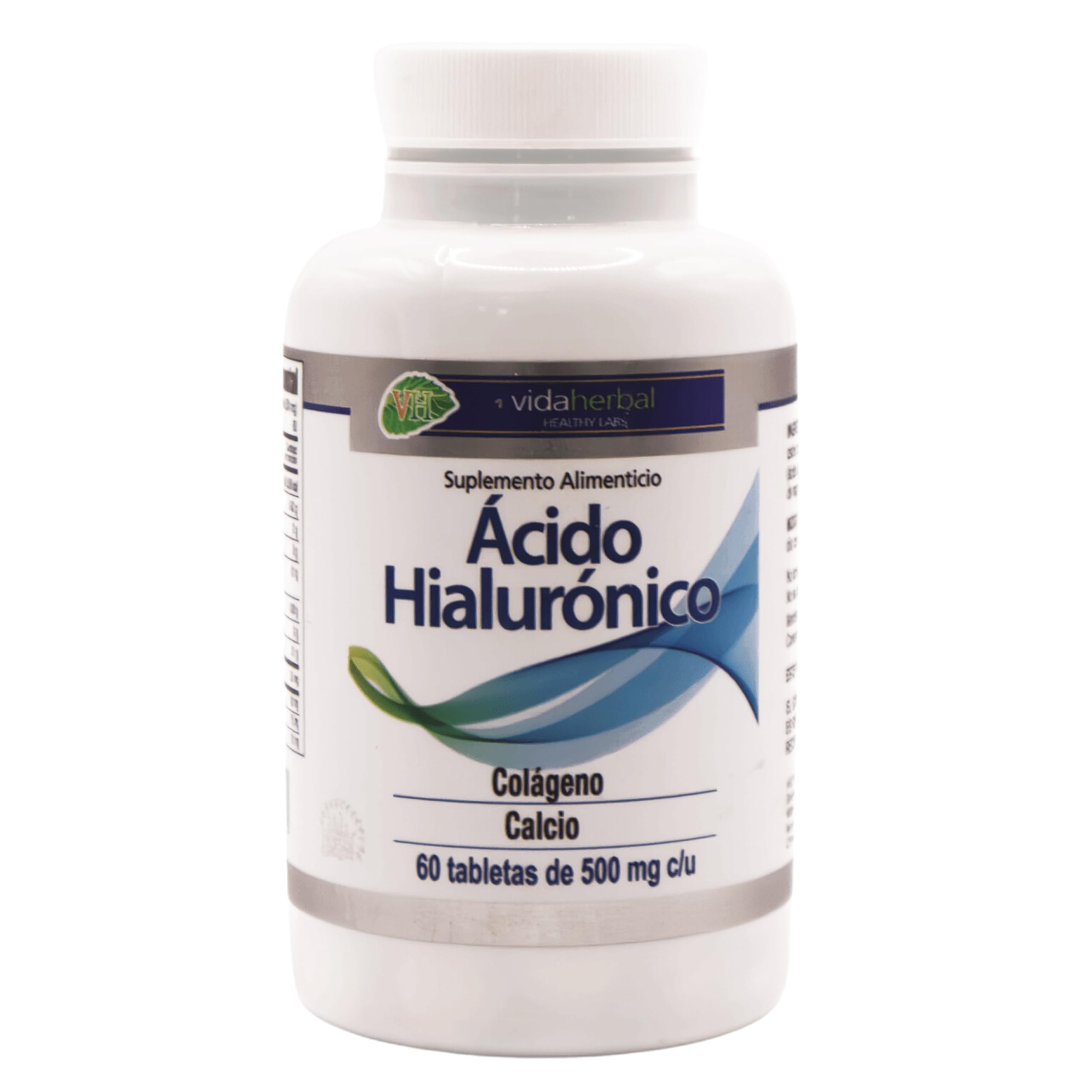 ÁCIDO HIALURÓNICO (Vida Herbal) c/60 TABS. 500 MG. 