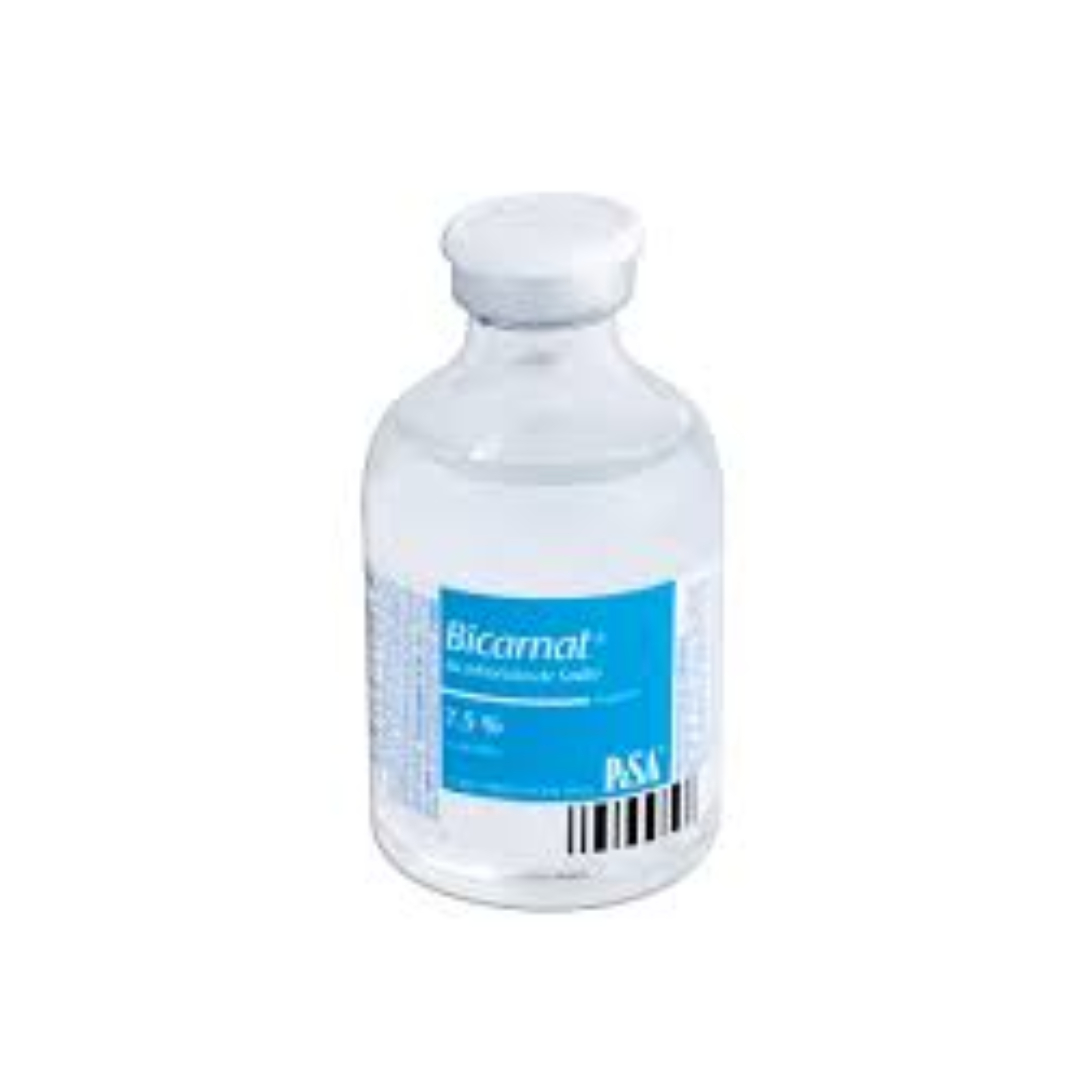 BICARNAT Sol. Iny. 7.5% c/1 FCO. AMP. 50 ML.