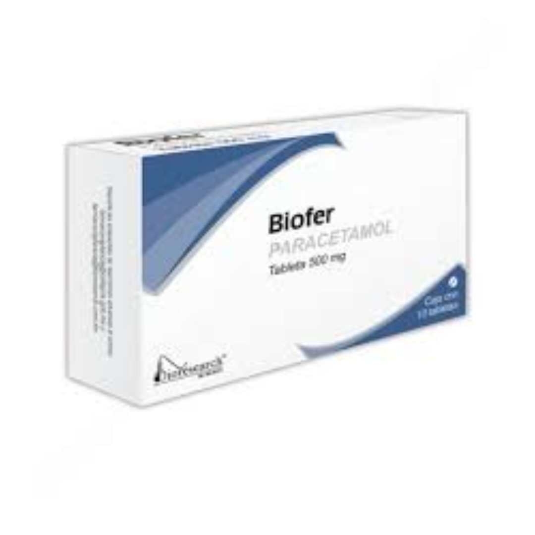 BIOFER c/20 TABS. 500 MG.
