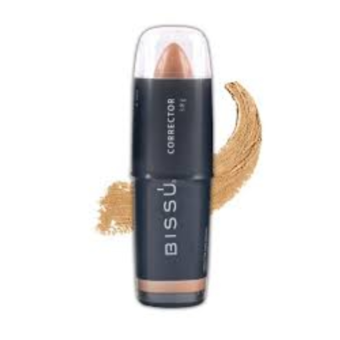 BISSÚ CORRECTOR PARA ROSTRO Tono 11-Gold Beige c/1 Pza. 4.7 G.
