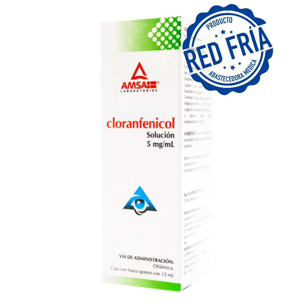 CLORANFENICOL (AMSA) SOL. OFT. FCO. GOTERO 15 ML.