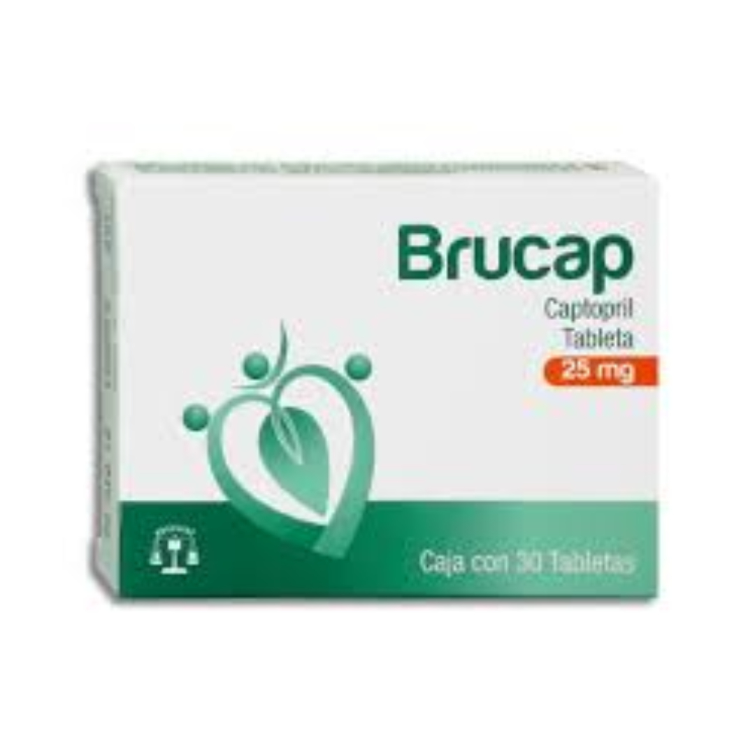 BRUCAP c/30 TABS. 25 MG.