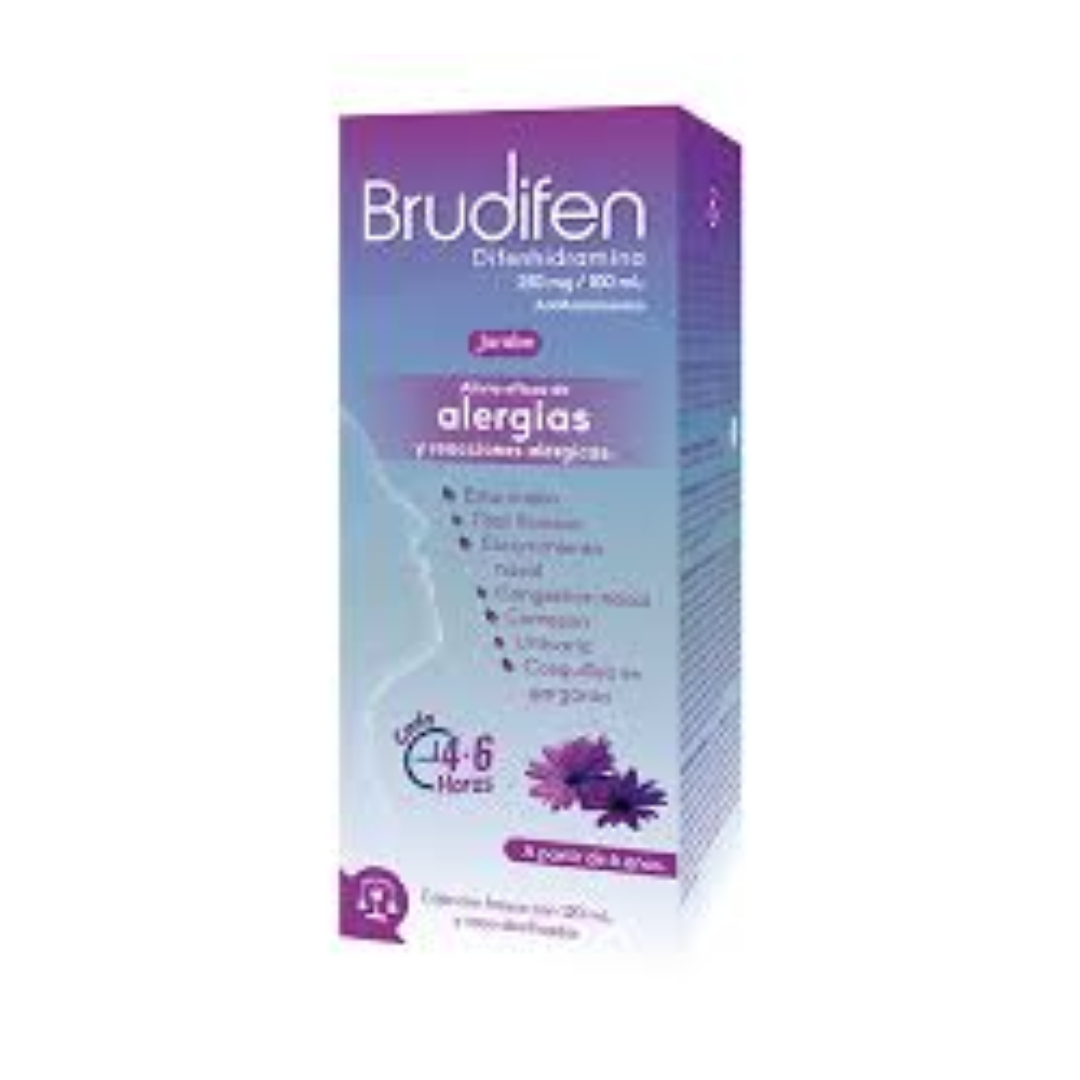 BRUDIFEN JARABE Fco. 120 ML. 250 MG/100 ML.