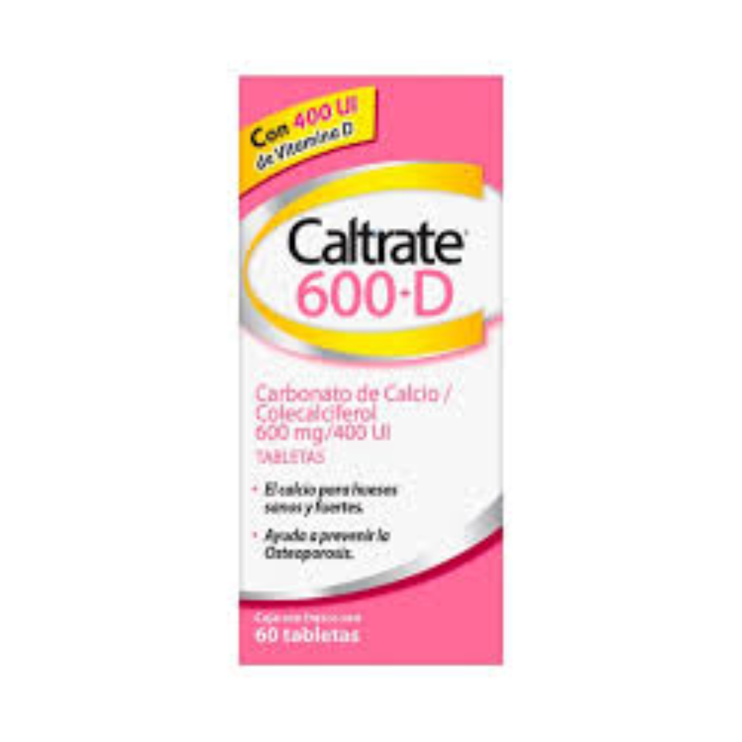 CALTRATE 600+D c/60 TABS. 600 MG/400 UI.