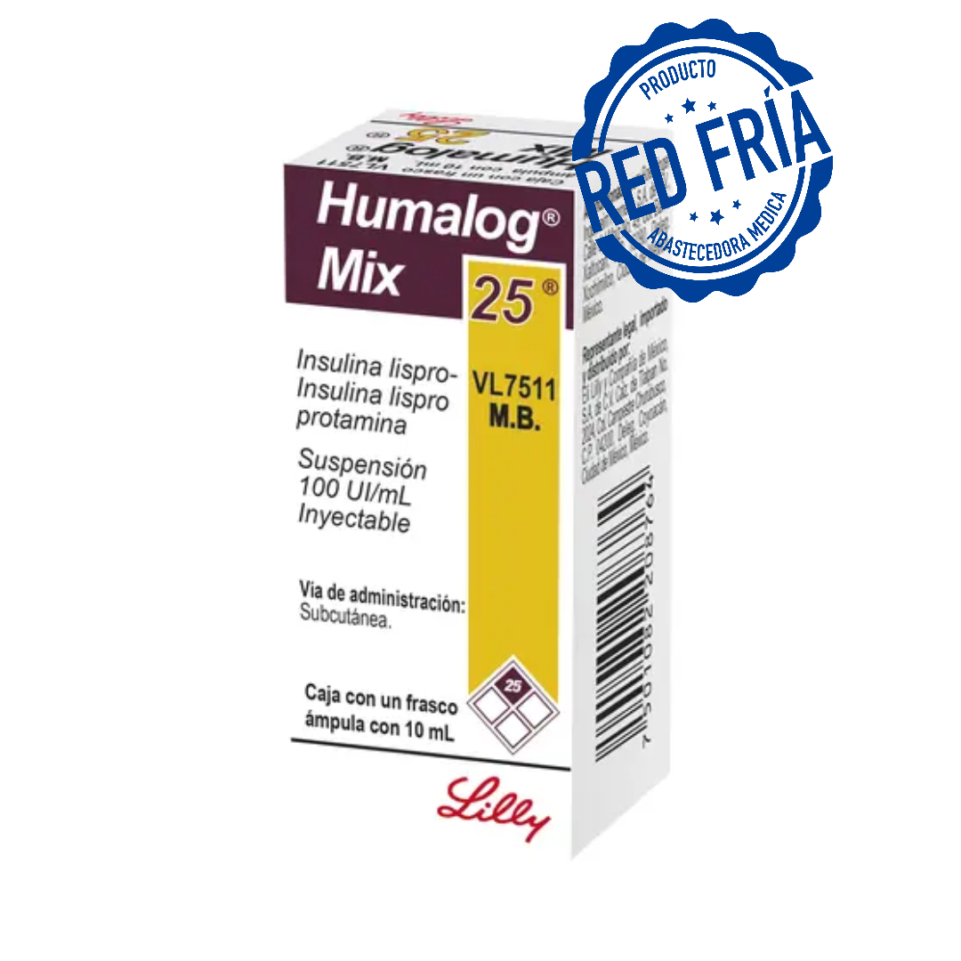 25 HUMALOG MIX 25 100 UI