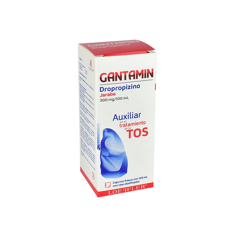 GANTAMIN JARABE Fco. 120 ML. 300 MG/100 ML.