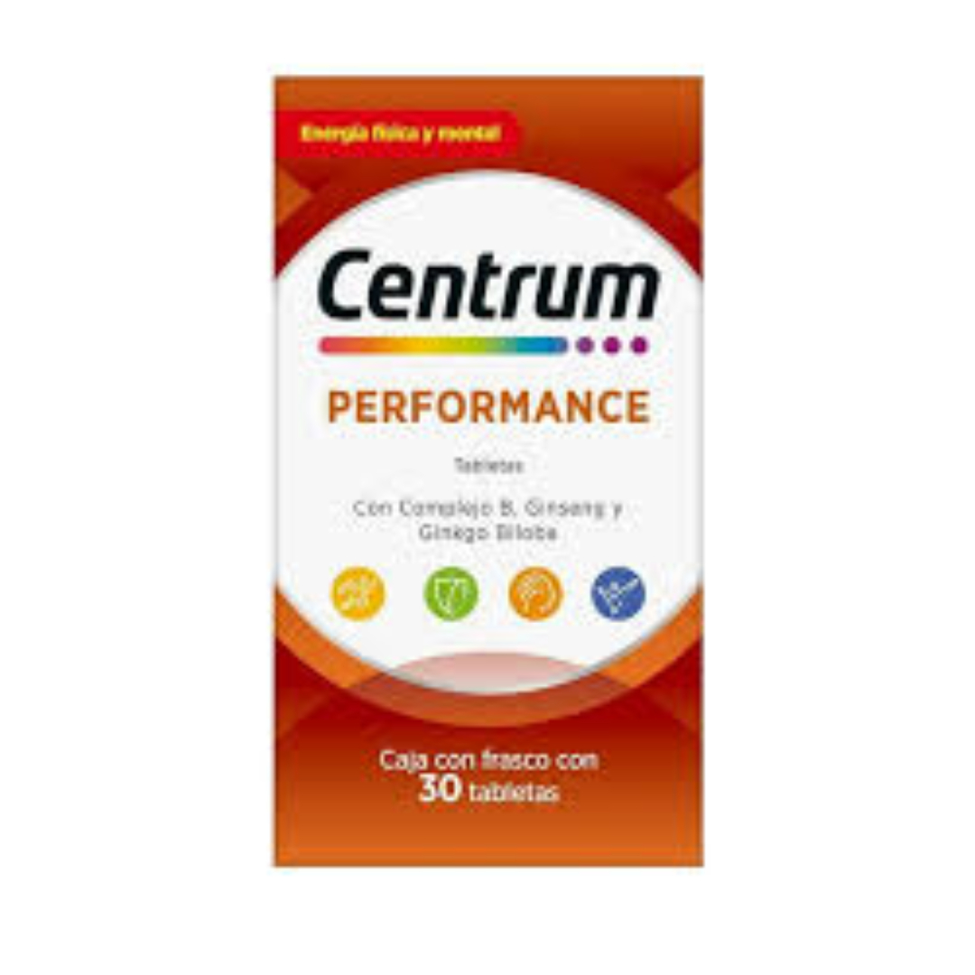 CENTRUM PERFORMANCE c/ 30 TABLETAS.