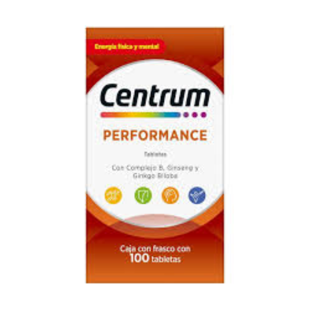 CENTRUM PERFORMANCE c/100 TABLETAS.