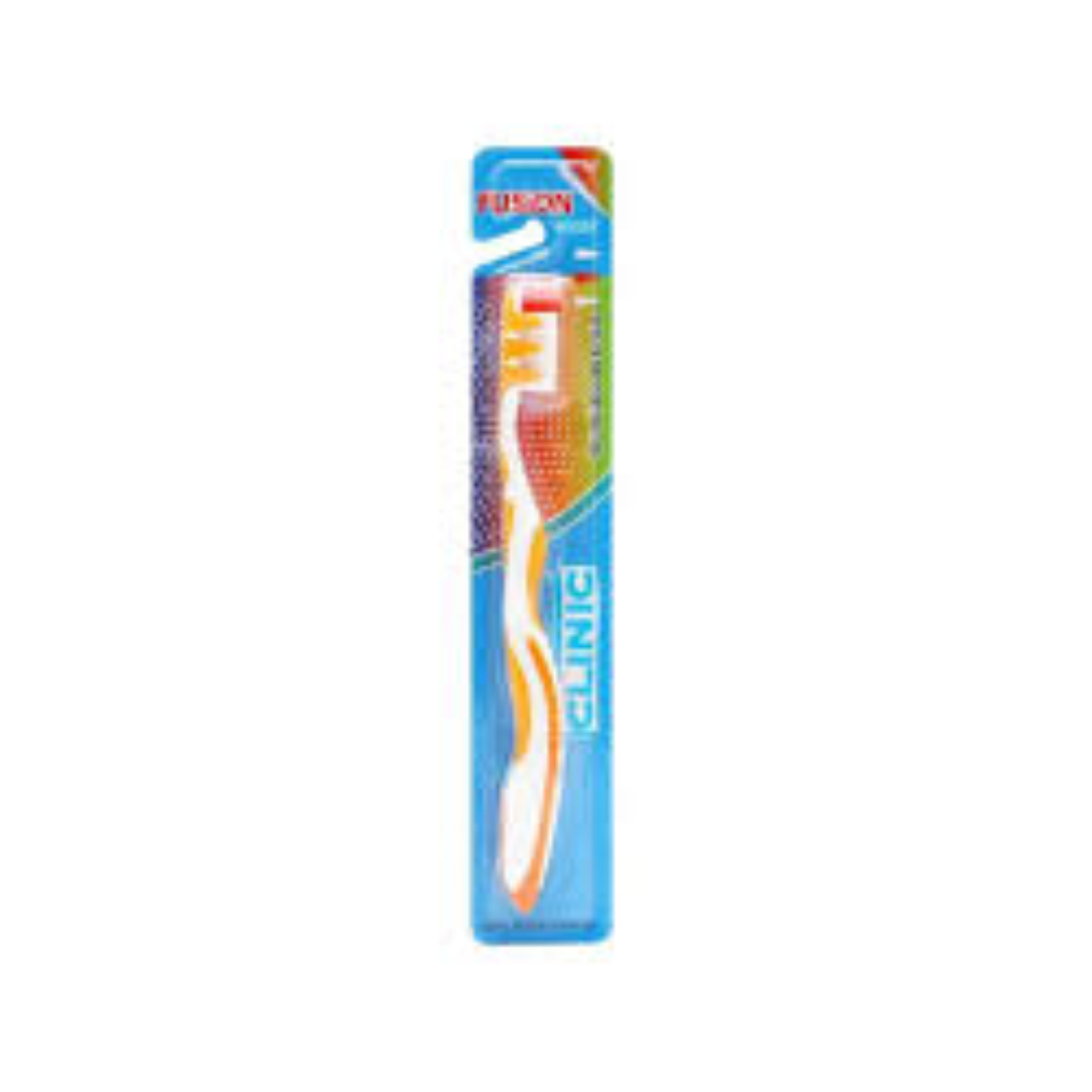 CEPILLO DENTAL (Clinic) ADULTO FUSION Blister c/1 Pza. 