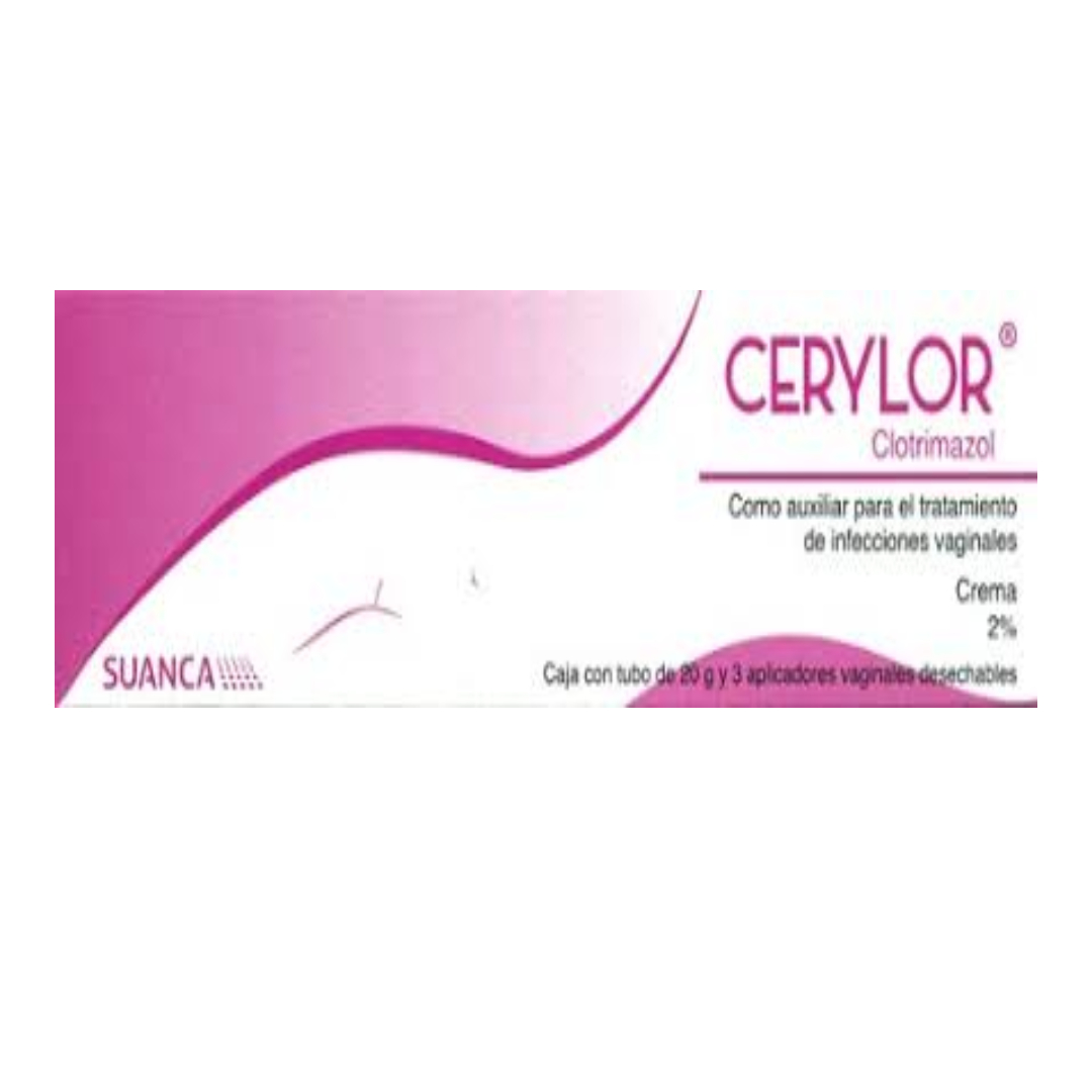 CERYLOR CREMA Vaginal 2% Tubo c/20 G. y 3 Aplics.