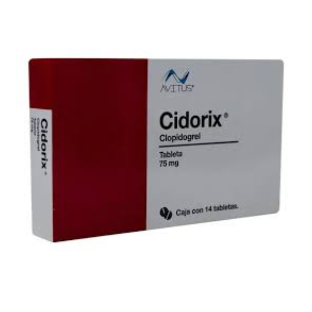 CIDORIX c/14 TABS. 75 MG.