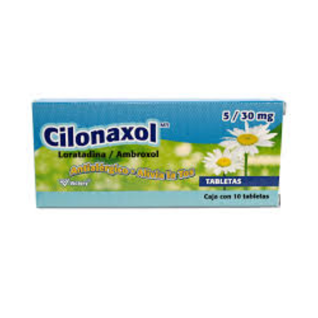 CILONAXOL c/10 TABS. 5/30 MG.
