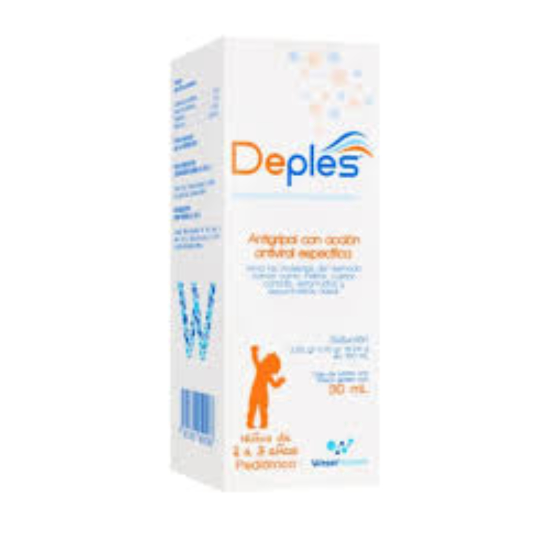 DEPLES SOL. Fco. Gotero 30 ML. 2.5-0.1-15 G/100 ML.