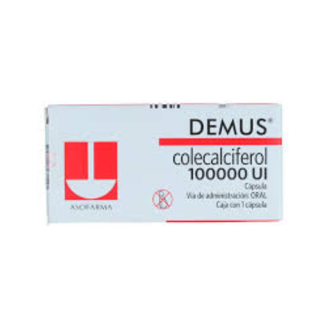 DEMUS c/1 CÁPSULA 100,000 UI.