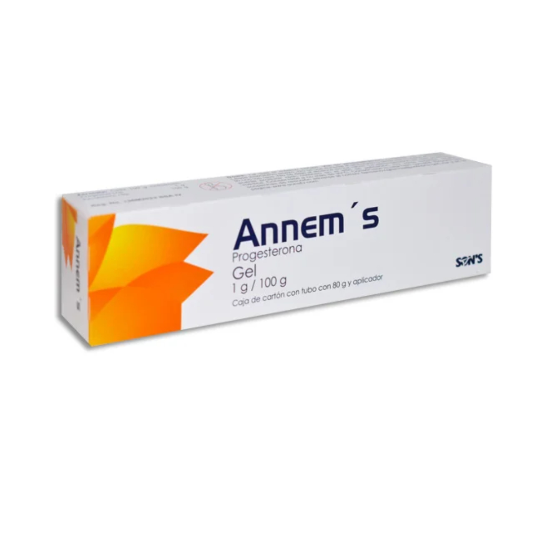 ANNEM´S GEL Tubo c/80 G. 1 G/100 G. y Aplicador.