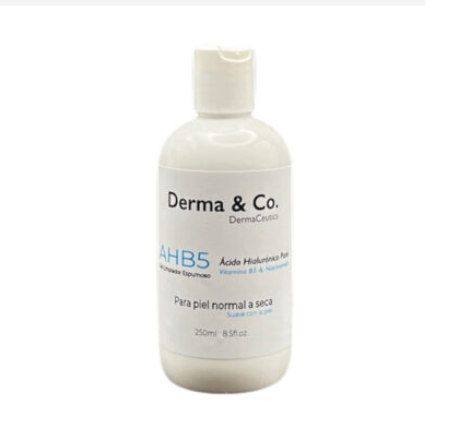 AHB5 GEL LIMPIADOR FACIAL ESPUMOSO para piel normal a seca Fco. 250 ML.