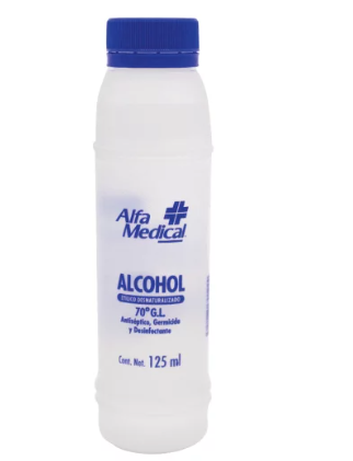 🚚ALFA MEDICAL Alcohol 70 125ml