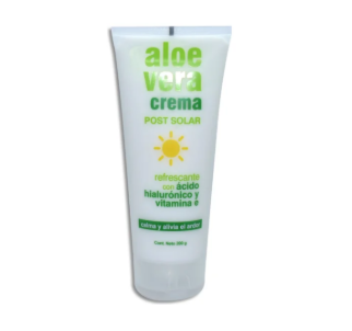 ALOE VERA CREMA POST SOLAR Tubo c/200 G.