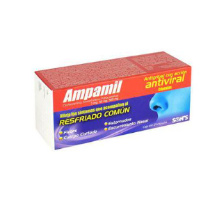 AMPAMIL c/24 CAPS. 3/50/300 MG.