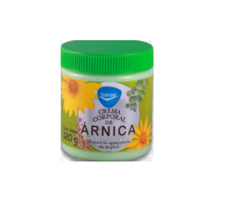 ÁRNICA CREMA CORPORAL (SANA-X) TARRO 120 G.