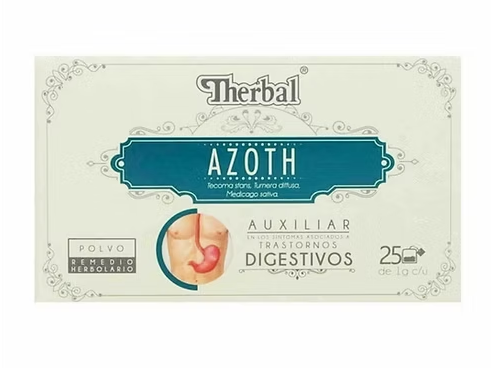 AZOTH p/Infusión c/25 SOBS. 1 G.