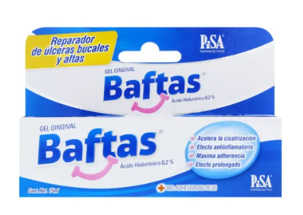 BAFTAS GEL GINGIVAL 0.2% Tubo c/15 ML.