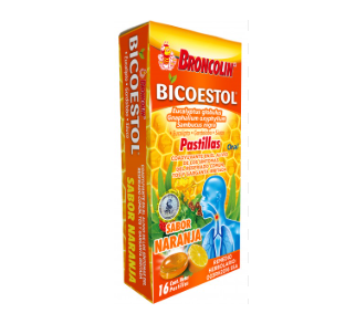 BICOESTOL Sab. Naranja Exhib. c/12 CARTERAS c/8 PASTILLAS 2.5 G.