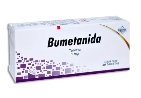 BUMETANIDA (Ultra) c/20 TABS. 1 MG. 