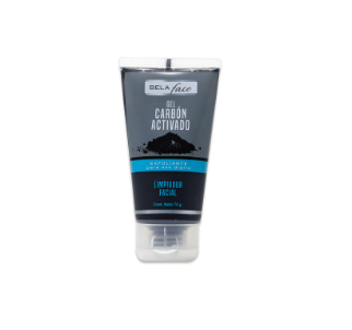 CARBÓN ACTIVADO GEL Limpiador Facial Tubo c/75 G.