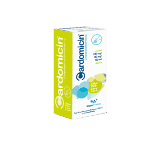 CARDOMICIN JBE. ADULTO Sab. Miel-Lima-Limón Fco. 120 ML. 300-160 MG/100 ML. dropropizina+bromhexina