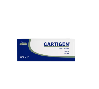 CARTIGEN c/30 CAPS. 50 MG.