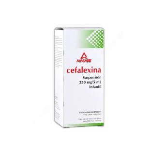CEFALEXINA (Amsa) SUSP. Fco. 100 ML. 250 MG/5 ML. 