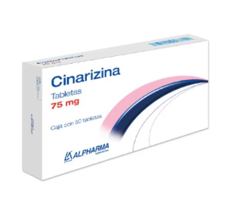CINARIZINA (Alpharma) c/60 TABS. 75 MG.