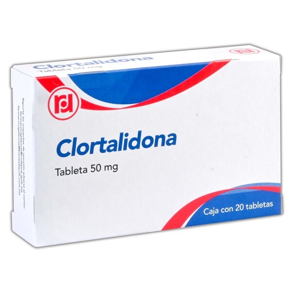CLORTALIDONA (Randall) c/20 TABS. 50 MG.