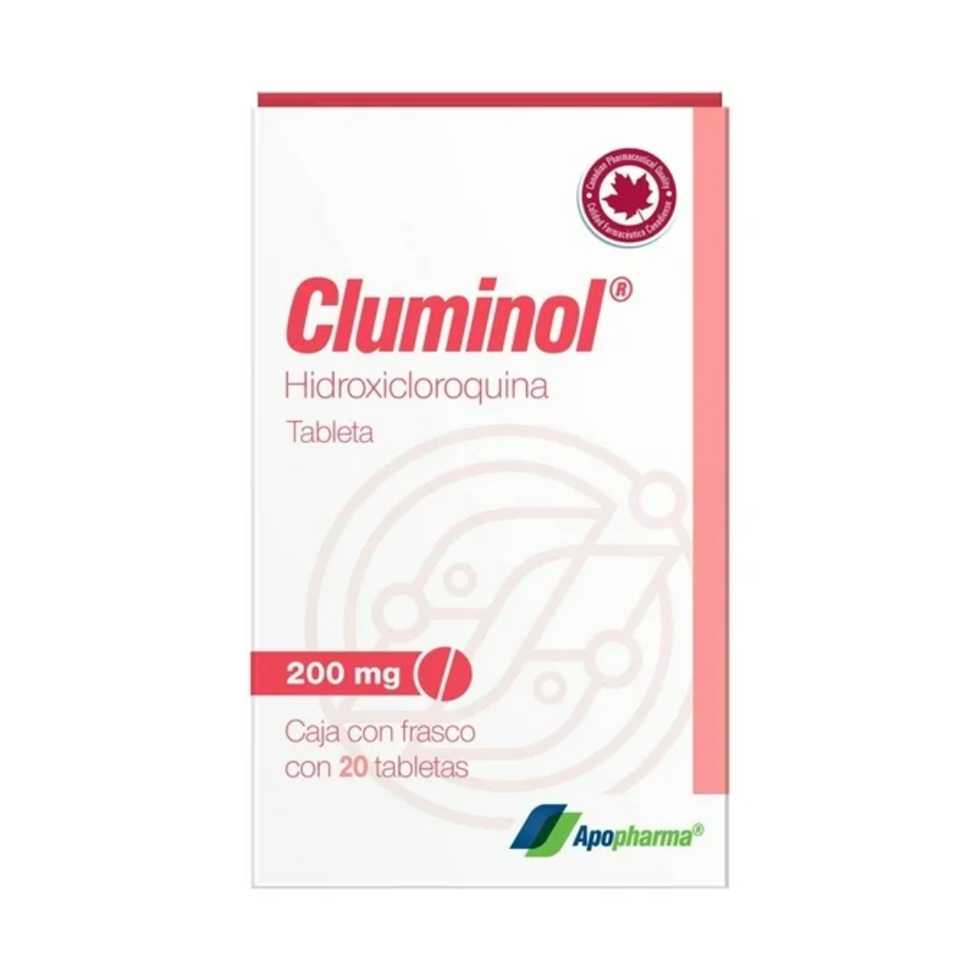 CLUMINOL c/20 TABS. 200 MG. hidroxicloroquina