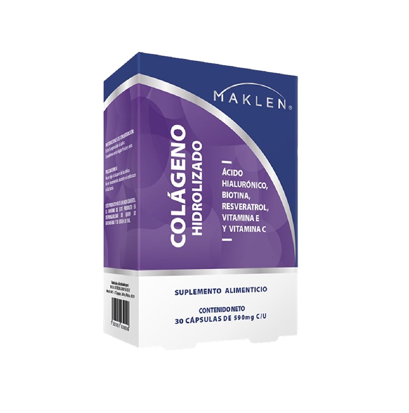 COLÁGENO COMPLEX (Maklen) c/30 CAPS. 590 MG.