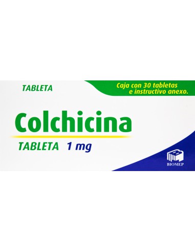 COLCHICINA (Biomep) c/30 TABS. 1 MG. 
