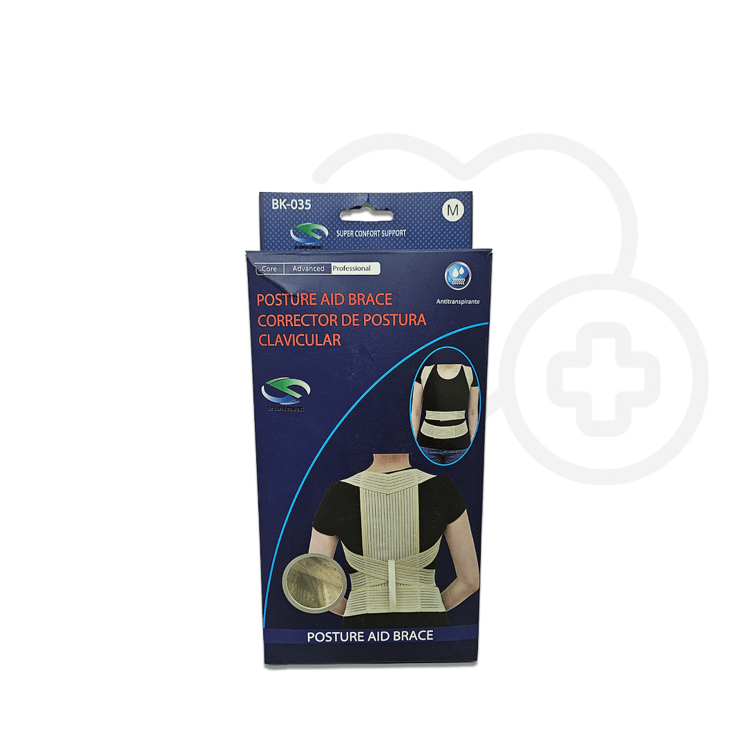 CORRECTOR DE POSTURA CLAVICULAR (Super Confort) T: MED. c/1 Pza. 