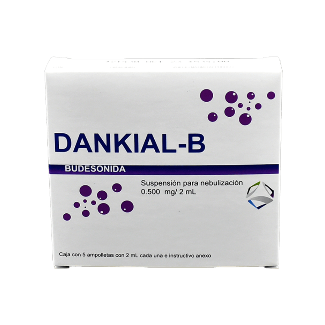 DANKIAL-B SUSP. p/NEBULIZACIÓN c/5 AMPTAS. 0.500 MG/2 ML.